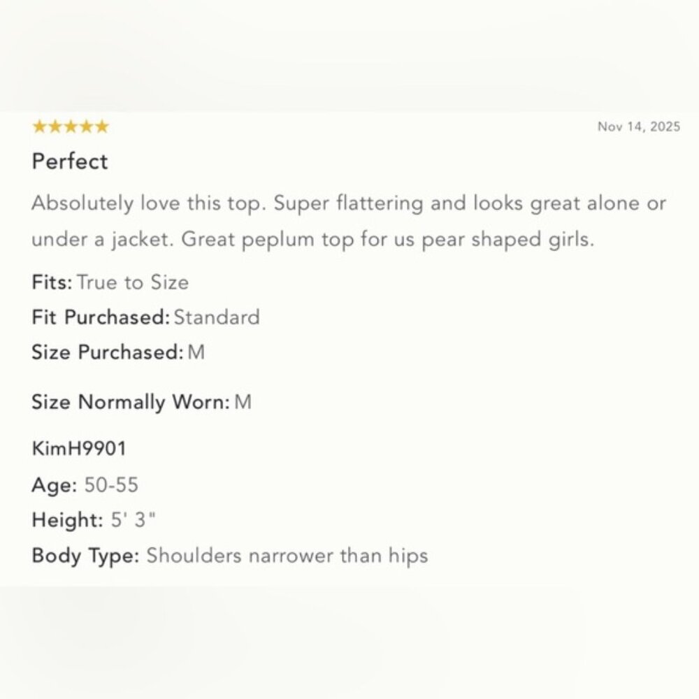 NWT Size M - Pilcro 100% Cotton Zip-Front Peplum Top (NWT US$ 78) - Picture 9 of 16